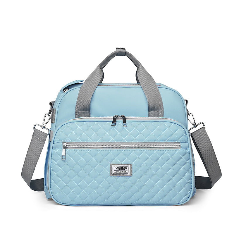 Quilted Travel Duffel Bag Bowlift