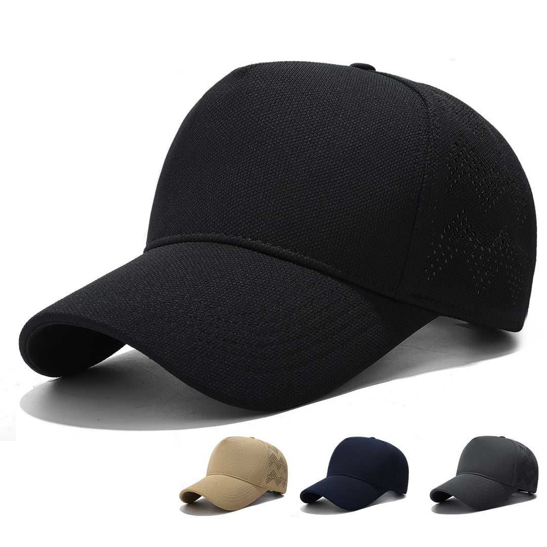 Men's Breathable Performance Mesh Baseball Cap Bowlift