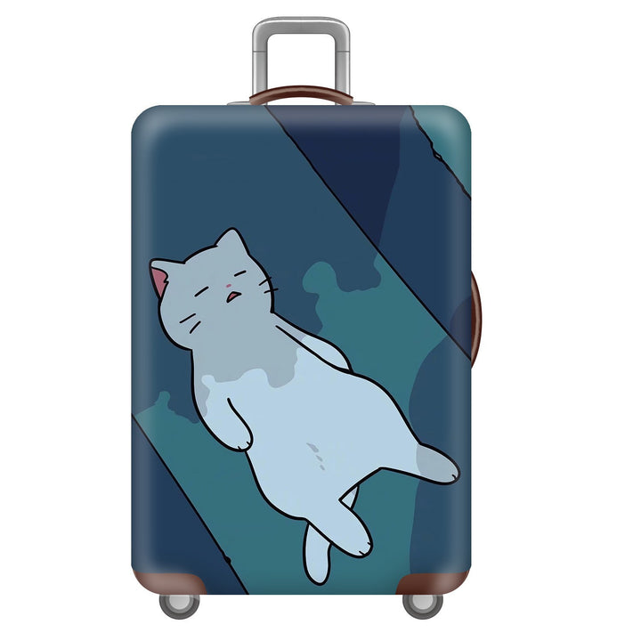 Unisex Hard Shell Suitcase with Dreamy Landscape Design Bowlift