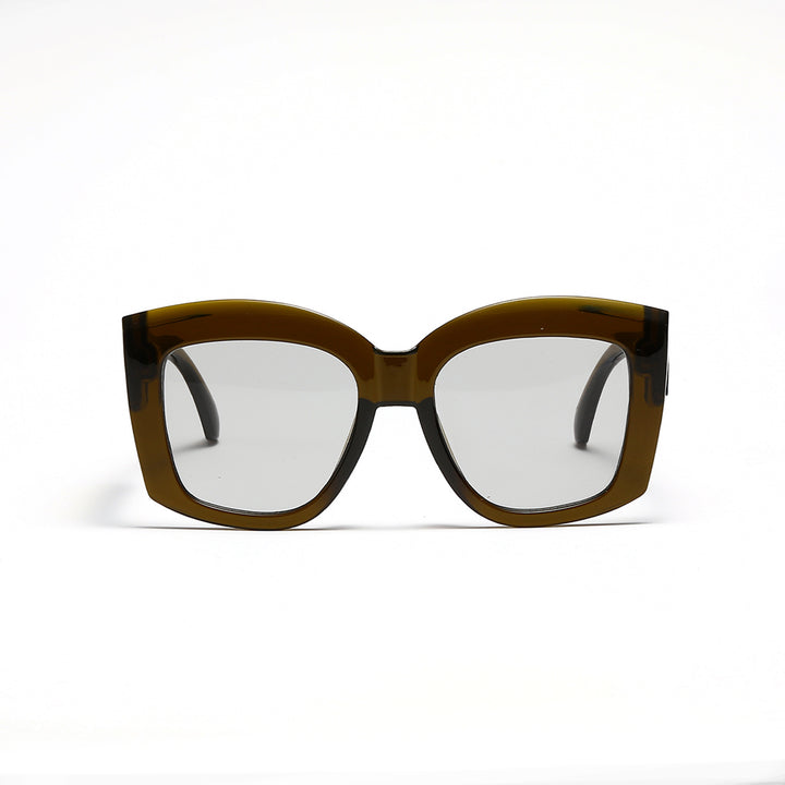 Women fashionable oversized sunglasses in unique design Bowlift
