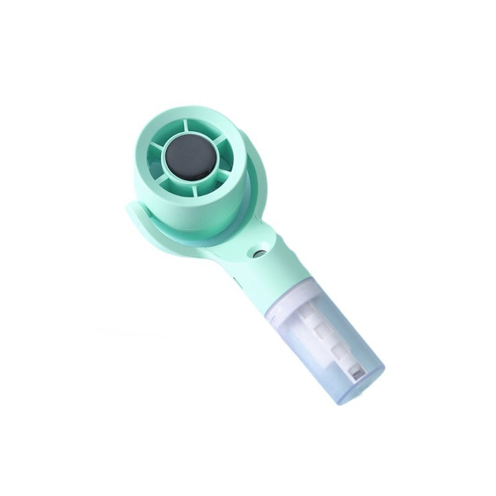 Cooling portable handheld misting fan with detachable water reservoir adjustable tilt and cute animal ears Bowlift