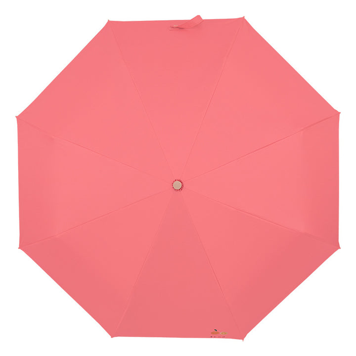 Women's Foldable Travel Umbrella with UV Protection Bowlift
