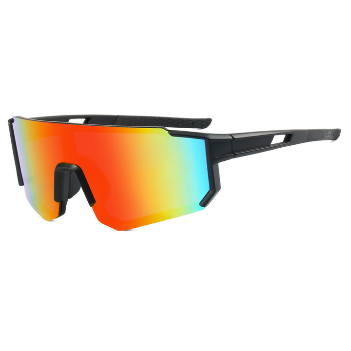 Women's sporty sunglasses in a futuristic design with a wide field of view Bowlift