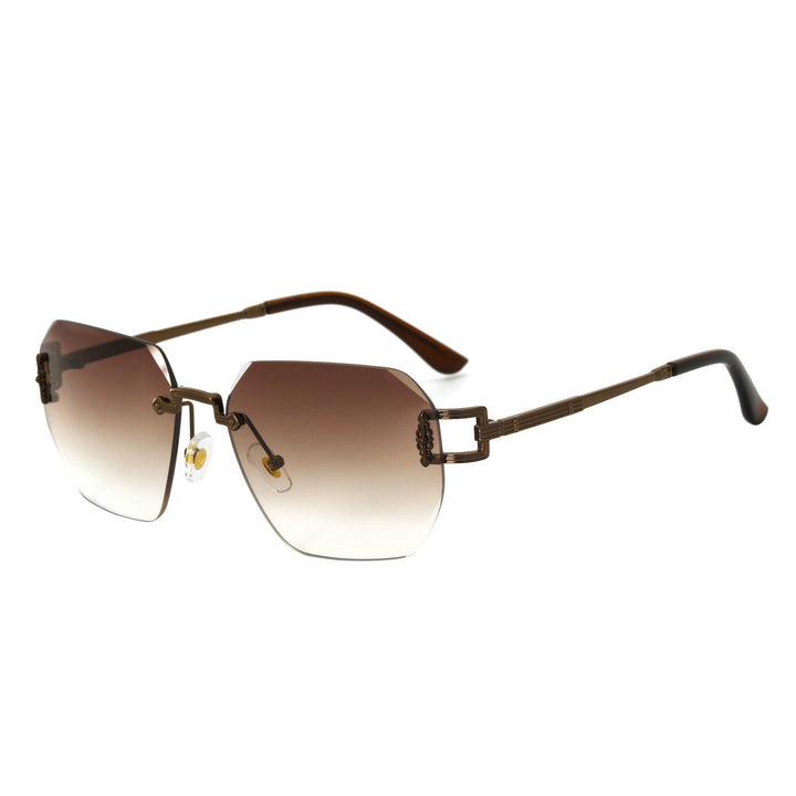 Women's Designer Sunglasses in Modern, Geometric Design Bowlift