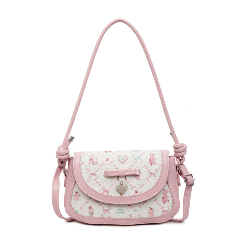 Playful Illustrated Mini Handbag Bowlift