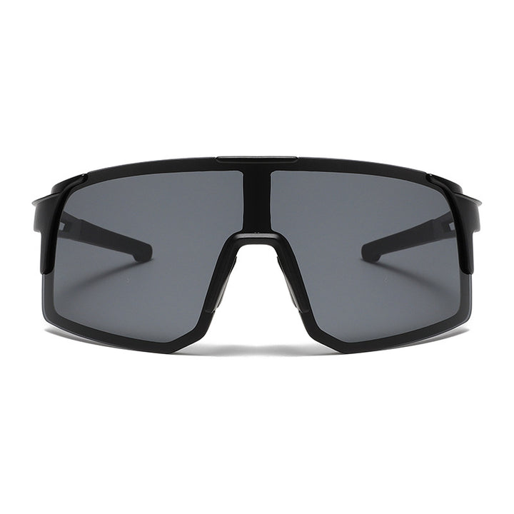 Unisex nan sporty wraparound sunglasses with polarized lenses, high UV protection and non-slip nose pad Bowlift