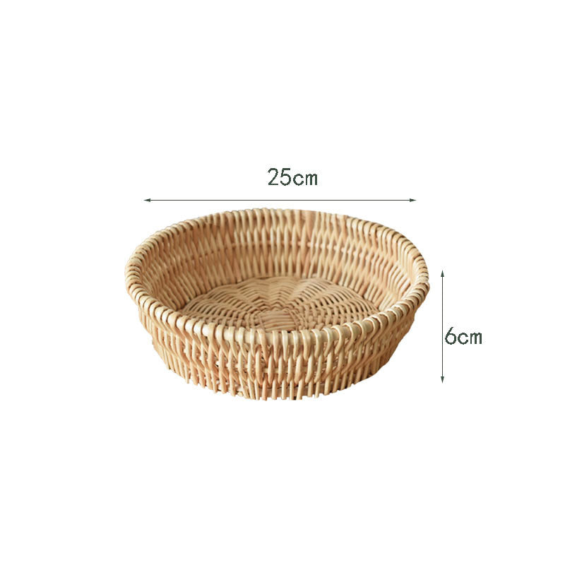 Ladies braided basket with removable inner lining Bowlift