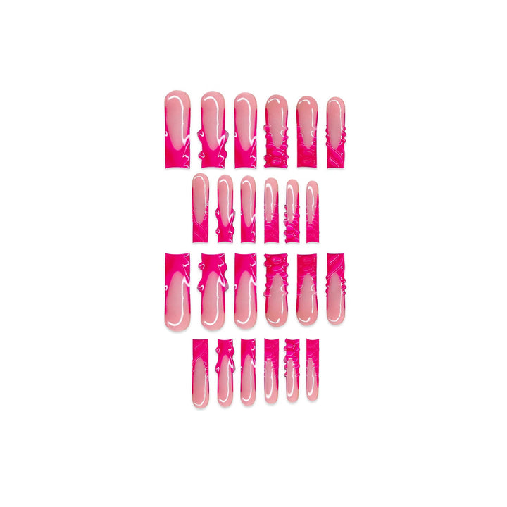 Stylish Long Length Press-On Nails Bowlift