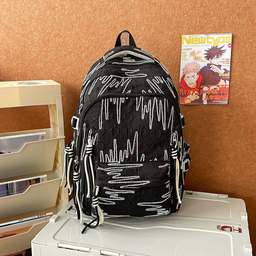 Stylish Textured Backpack