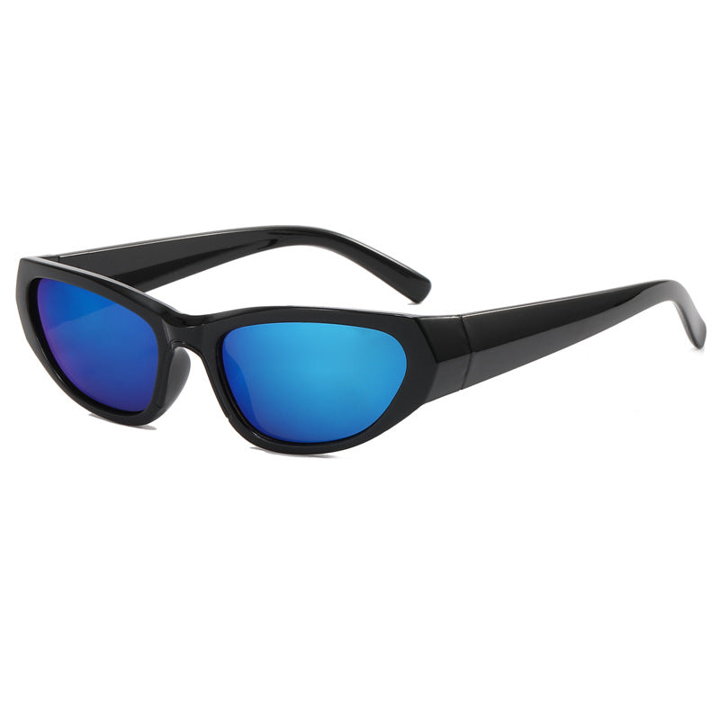Ladies fashionable sunglasses with mirrored lenses Bowlift