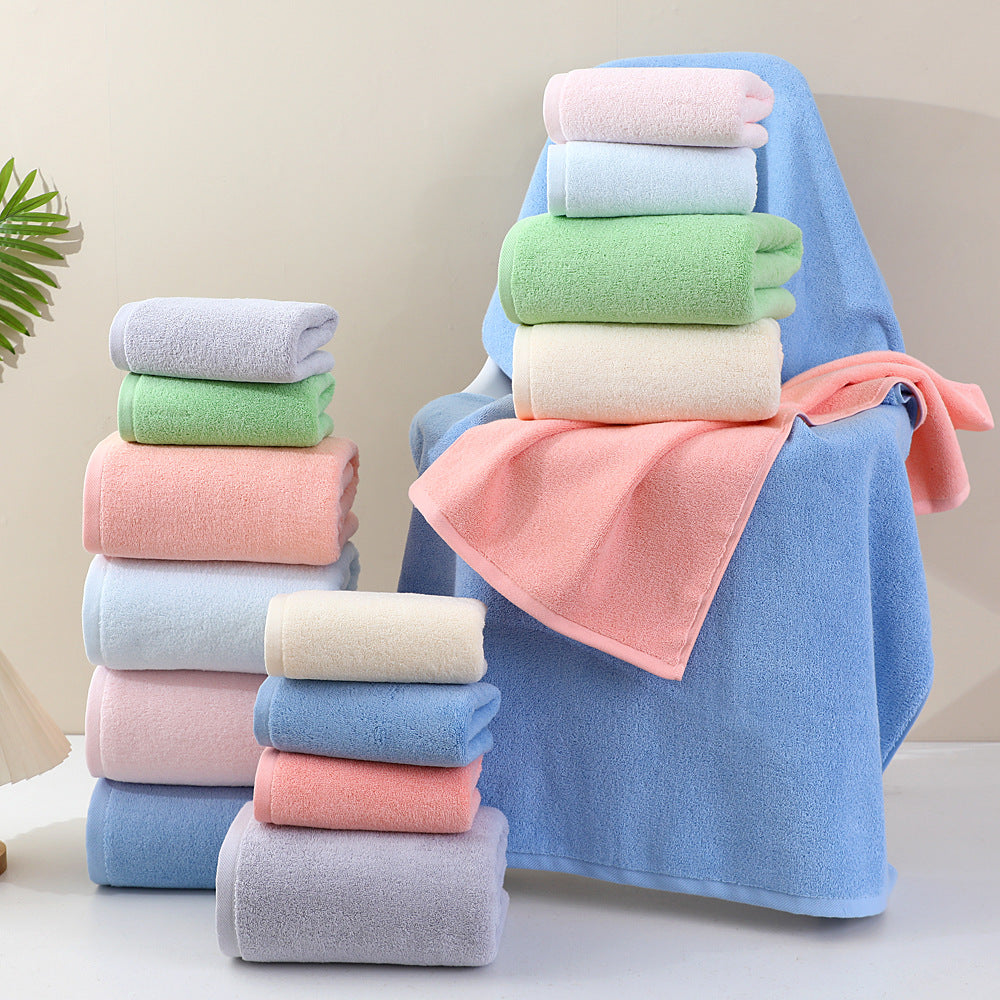 Luxurious Terry Bath Towel Set Bowlift
