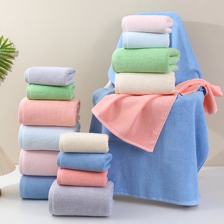 Luxurious Terry Bath Towel Set Bowlift