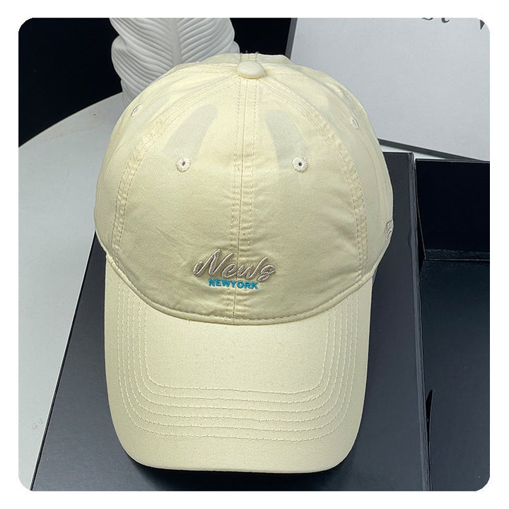 Unisex Adjustable Embroidered Cap Bowlift