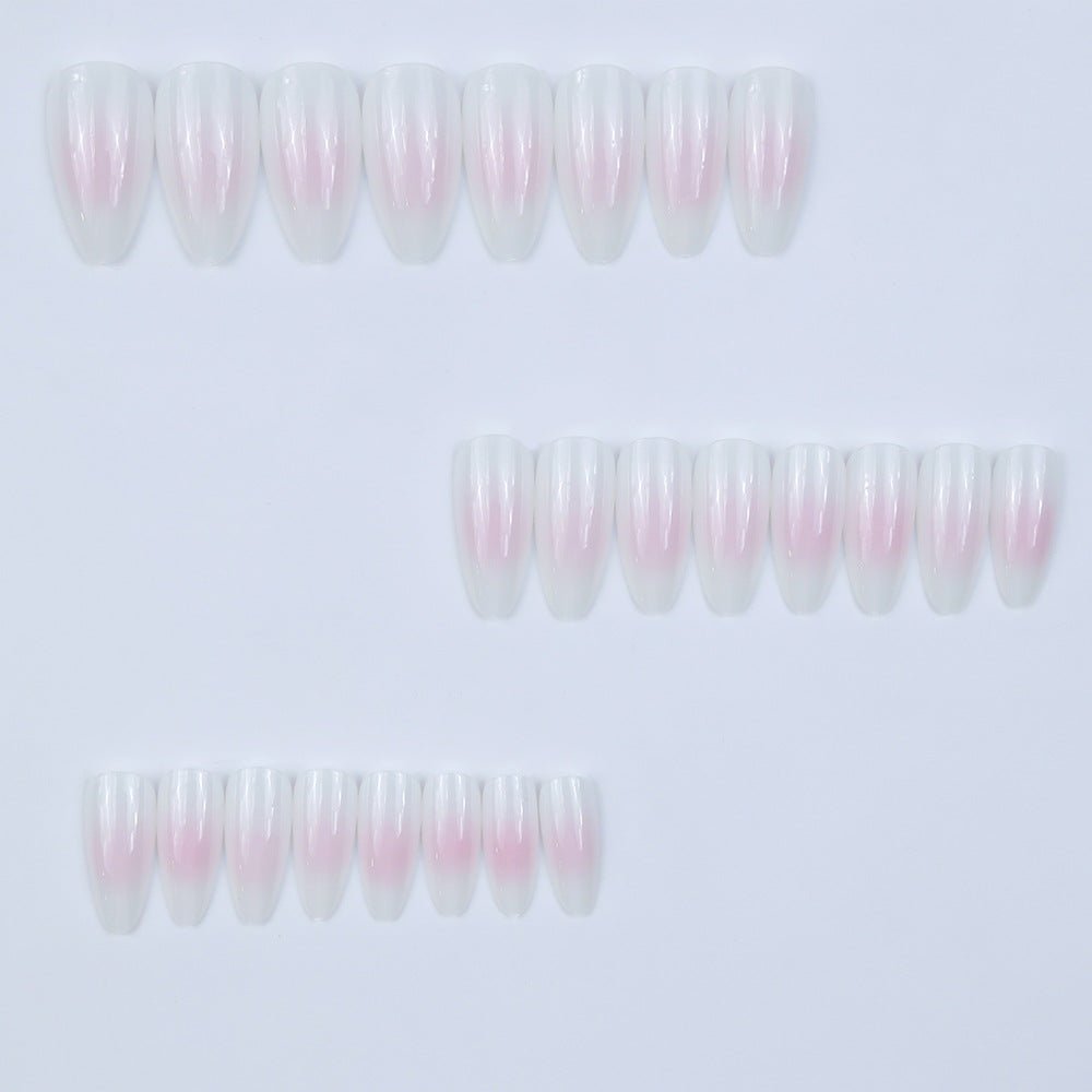 Artificial Nails in Elegant French Style Bowlift