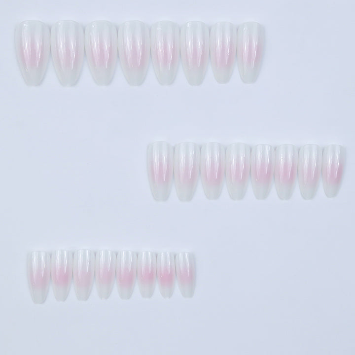 Artificial Nails in Elegant French Style Bowlift