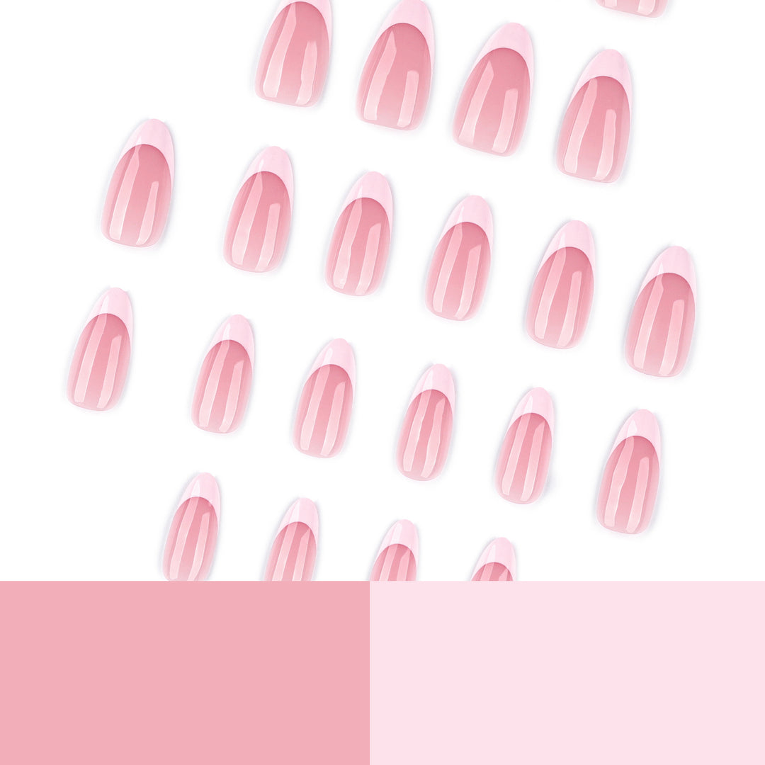 Stylish French Nail Extensions Bowlift
