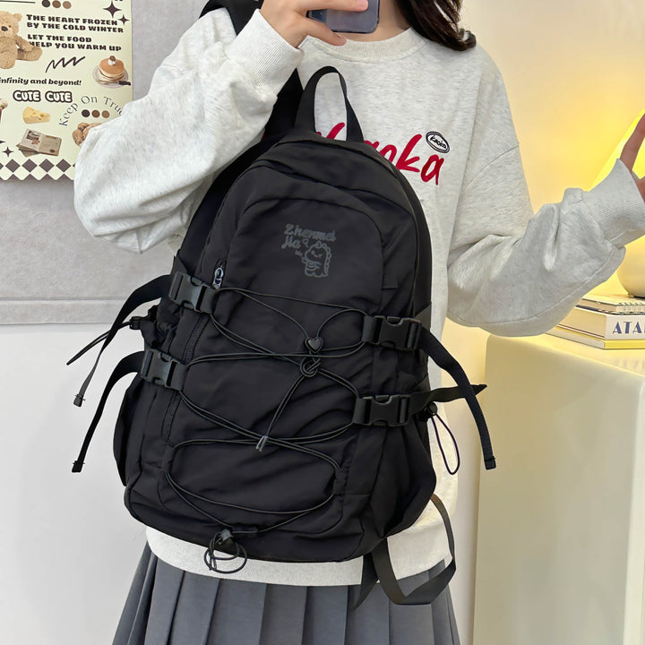 Functional Zippered Backpack
