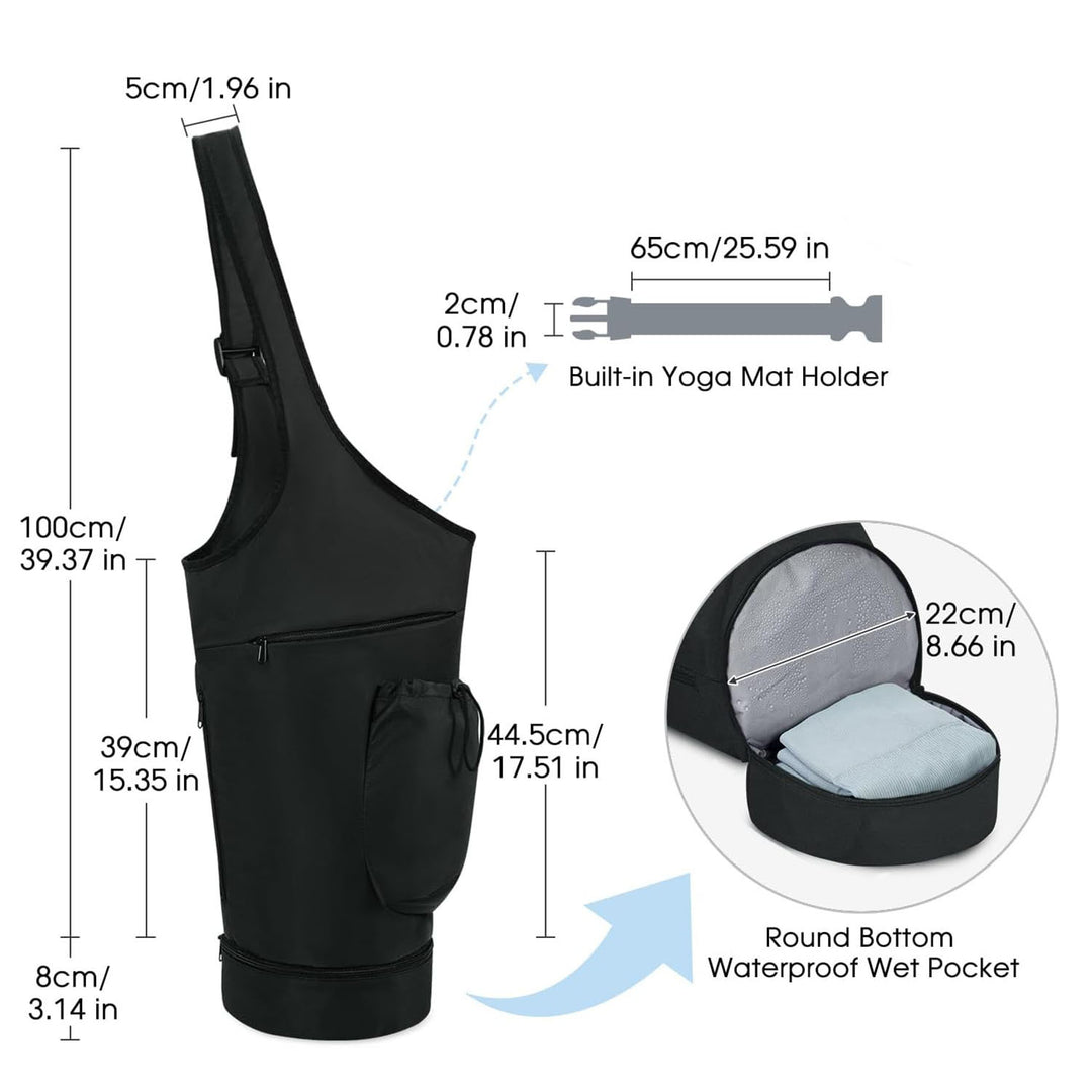 Sporty crossbody bag with multifunctional compartments Bowlift
