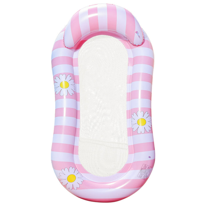 Women's Inflatable Lounge with Floral Pattern Bowlift