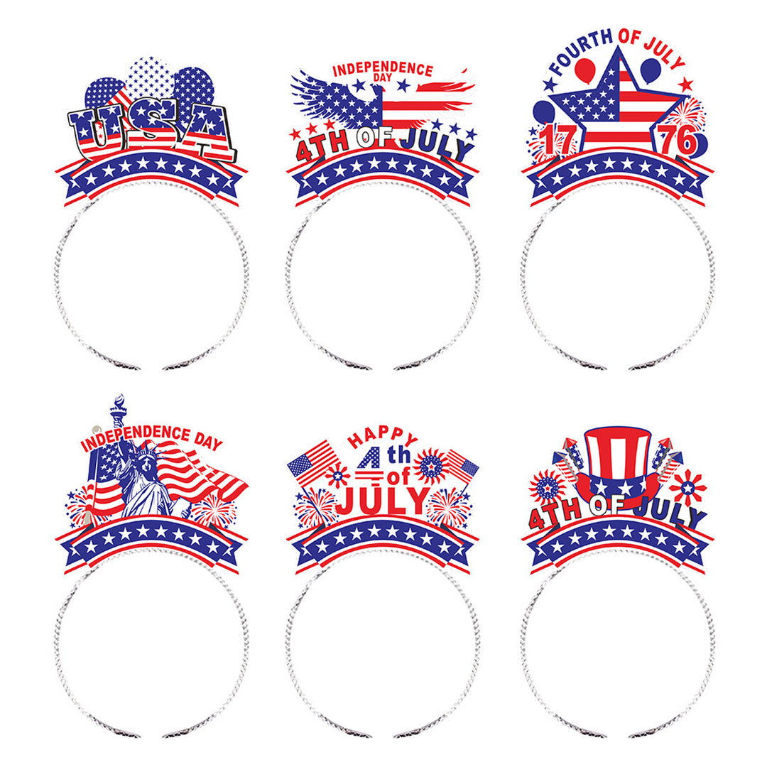 Women's festive headband collection for Independence Day Bowlift