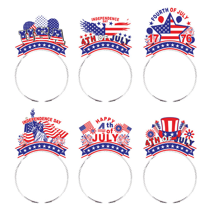 Women's festive headband collection for Independence Day Bowlift