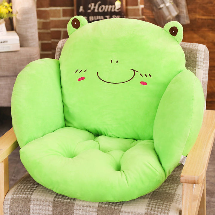 Plush seat cushion with cute bear motif Bowlift