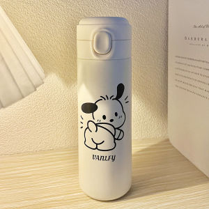 Women's Insulated Water Bottle with Practical Leak-Proof Cap Bowlift