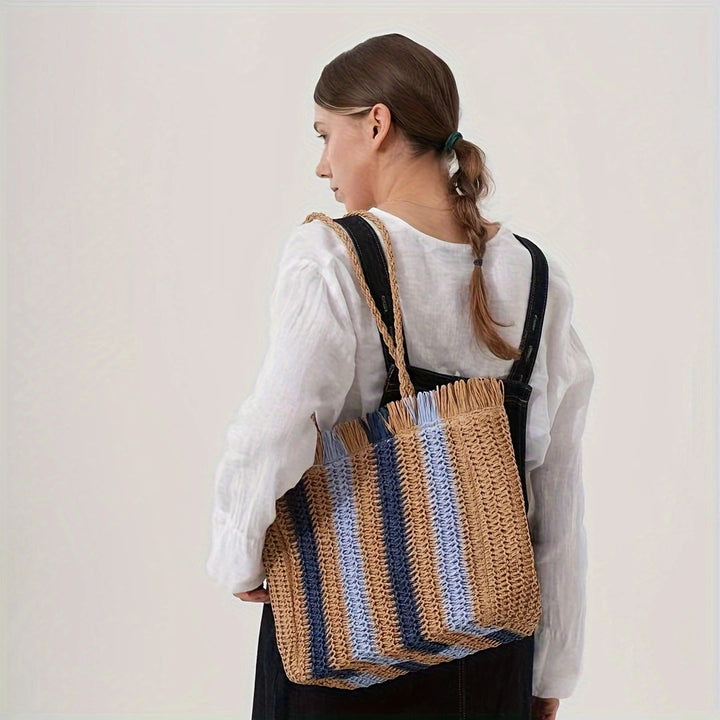 Handcrafted Macrame Tote Bag Bowlift