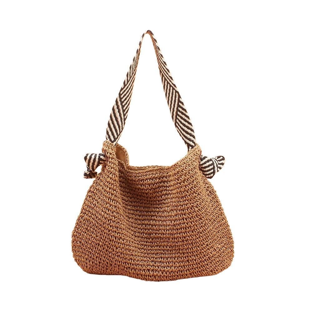 Handwoven Shoulder Bag Made of Natural Fiber Bowlift