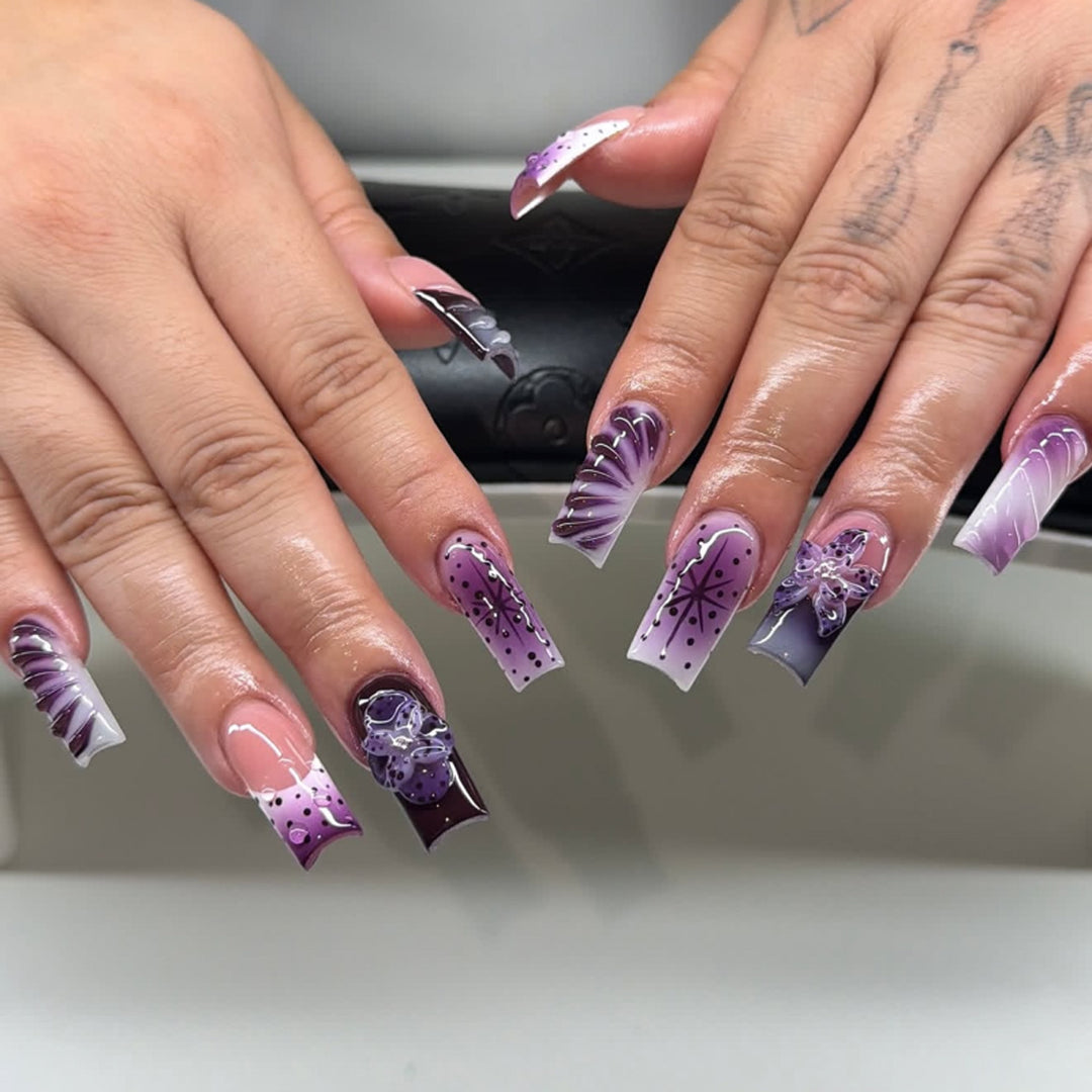 Artful Nail Extensions with Contemporary Design and Exquisite Details Bowlift