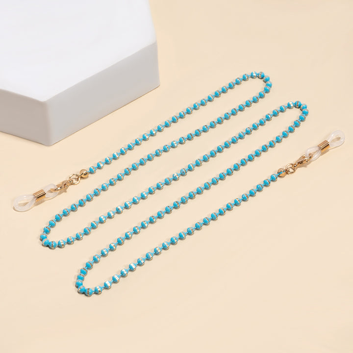 Elegant Beaded Eyewear Holder Chain Bowlift