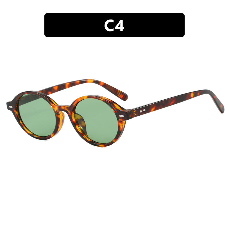 Women's round sunglasses with modern design and polarized lenses Bowlift