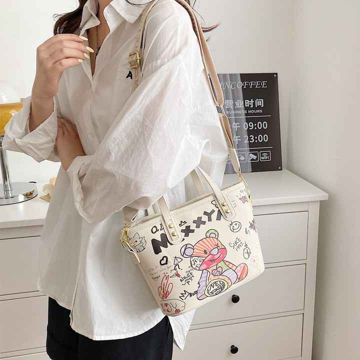 Creative Handbag in Colorful Art Style Bowlift