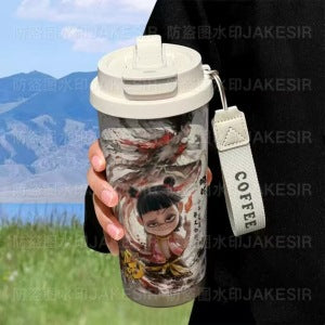 Ladies Insulated Drinking Cup with cute Hello Kitty Design Bowlift