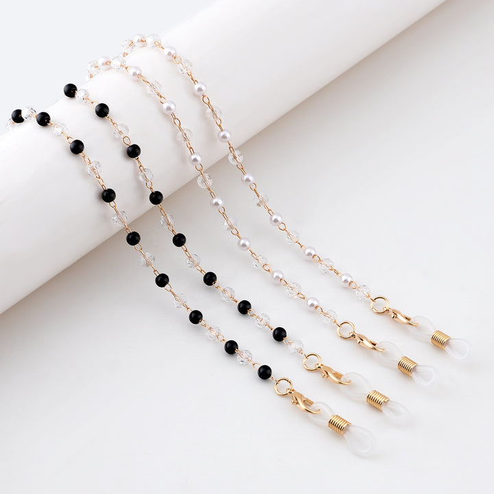 Elegant Beaded Eyewear Retainer Bowlift
