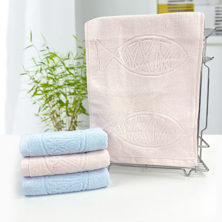Luxurious terry towel set with playful fish design Bowlift
