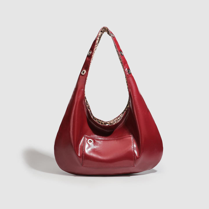 Leather Hobo Bag Bowlift