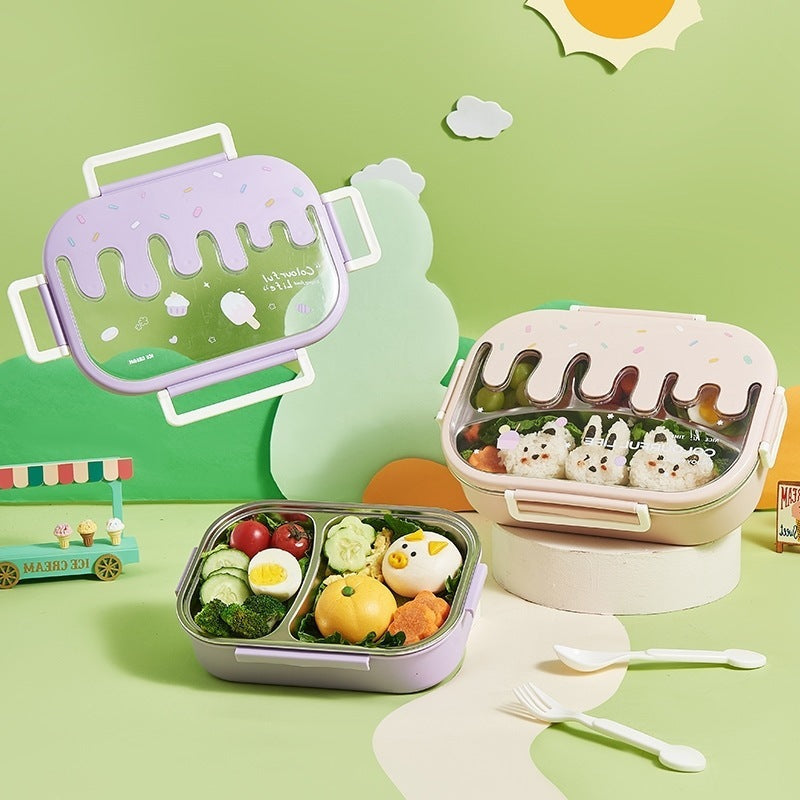 Playful Multi-Compartment Lunch Box