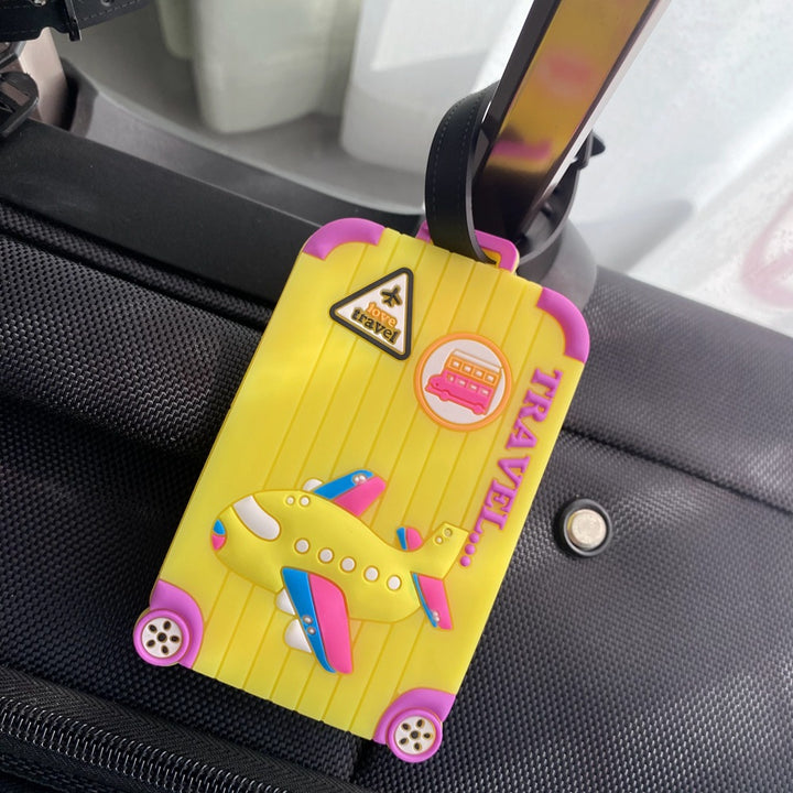 Travel-themed Luggage Tag Bowlift