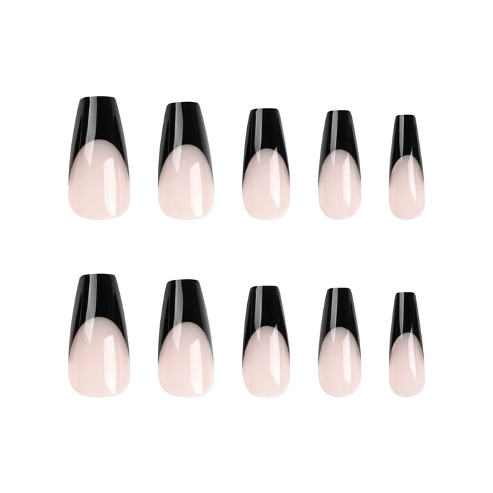 Nail art set with outstanding French design Bowlift