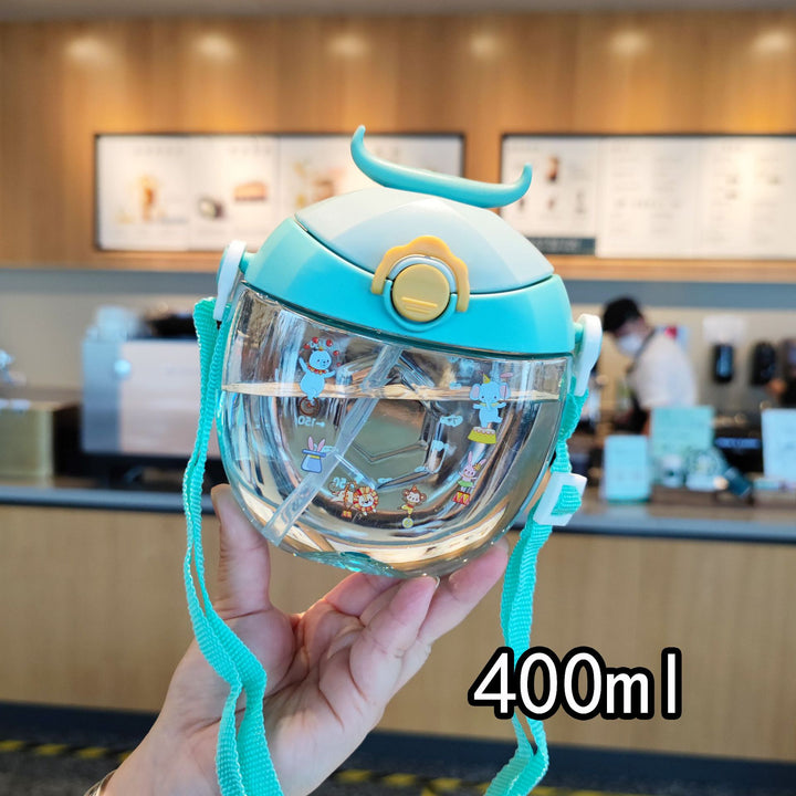 Ladies Playful Drinking Bottle with Secure Handle Bowlift