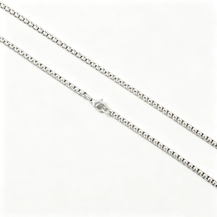 Sleek Stainless Steel Chain Necklace Bowlift