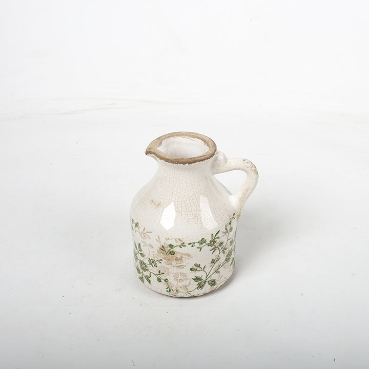Floral Ceramic Jug Bowlift