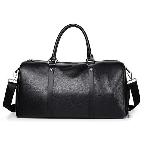 Premium Leather Travel Duffle Bag Bowlift