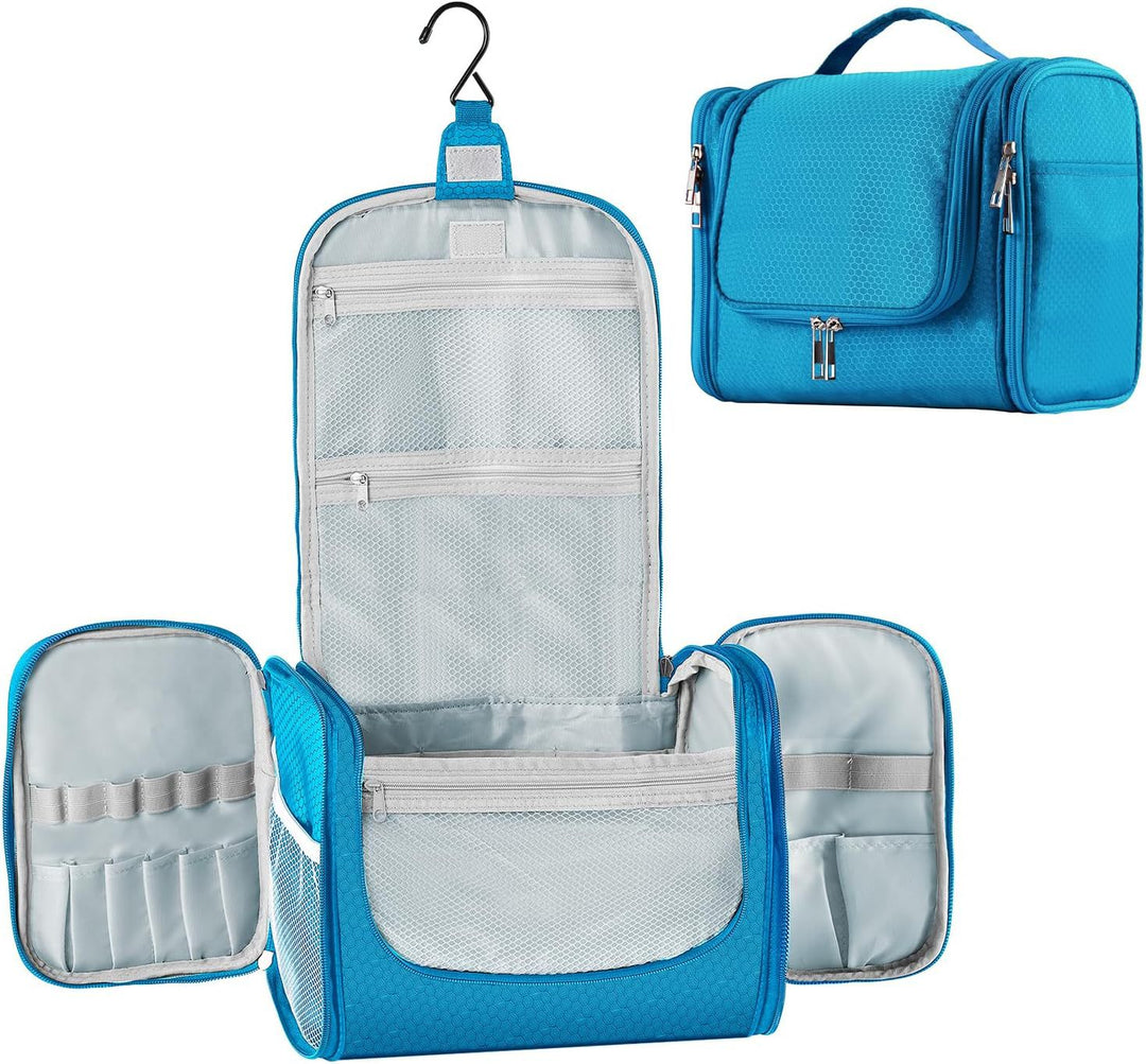 Cosmetic organizer with hooks and multiple compartments Bowlift