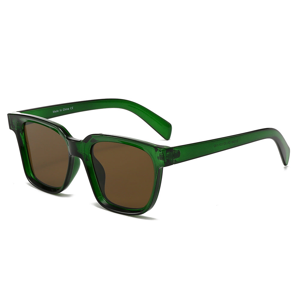 Women's elegant square sunglasses with UV protection and sturdy frame Bowlift