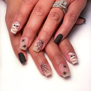 Creative 3D Bow and Pearl Nail Extensions Bowlift