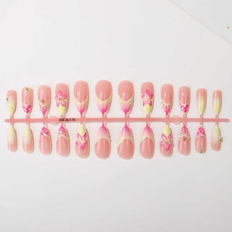 Premium Decorative Gel Nail Tips Bowlift