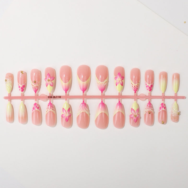 Premium Decorative Gel Nail Tips Bowlift