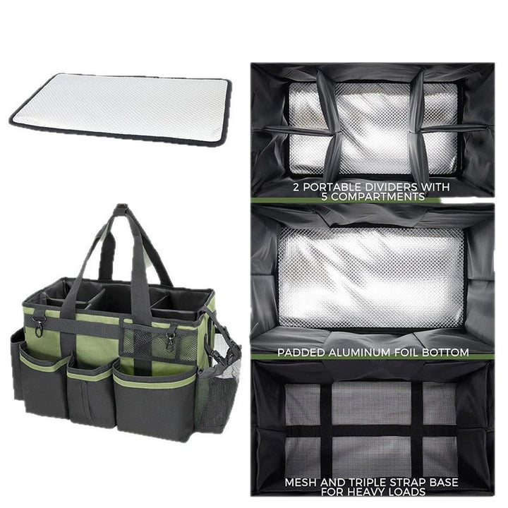 Multifunctional Organizer Bag with Compartments Bowlift